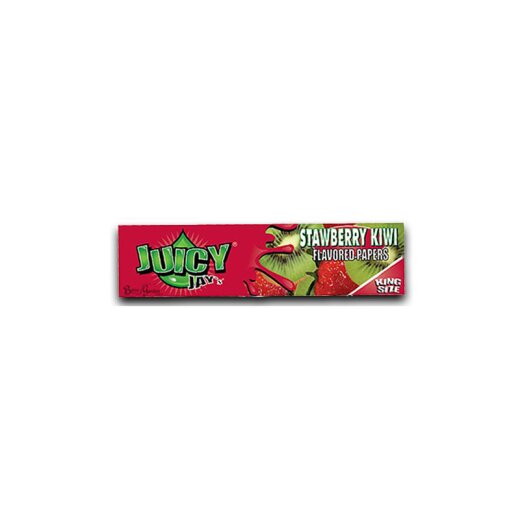 Juicy Jays King Size Slim Paper Strawberry Kiwi