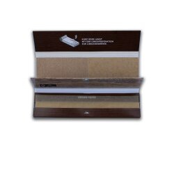 GIZEH Brown Papers King Size Slim + Tips