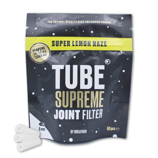 TUBE Supreme Joint Filter Terpene Infused SUPER LEMON