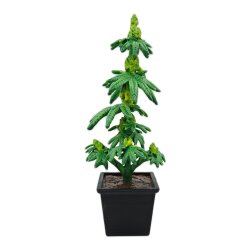 K-Plant Cannabis Deko Pflanze Super Lemon Haze