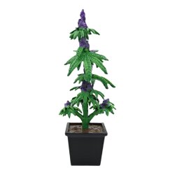 K-Plant Cannabis Deko Pflanzen Purple Haze