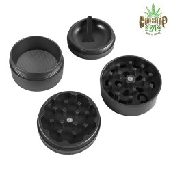 Karamik Grinder 4.tlg. 53mm - Schwarz