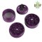 Karamik Grinder 4.tlg. 53mm - Violett