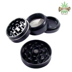 Grinder Anthrazit 4. teilig 50mm (Hard Anodised)