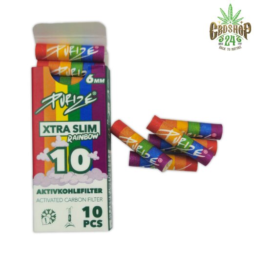 Purize® Xtra Slim Size (Ø5,9mm) 10er Schachtel Rainbow