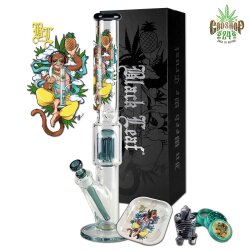 Black Leaf Hanuman Zylinderbong Ice